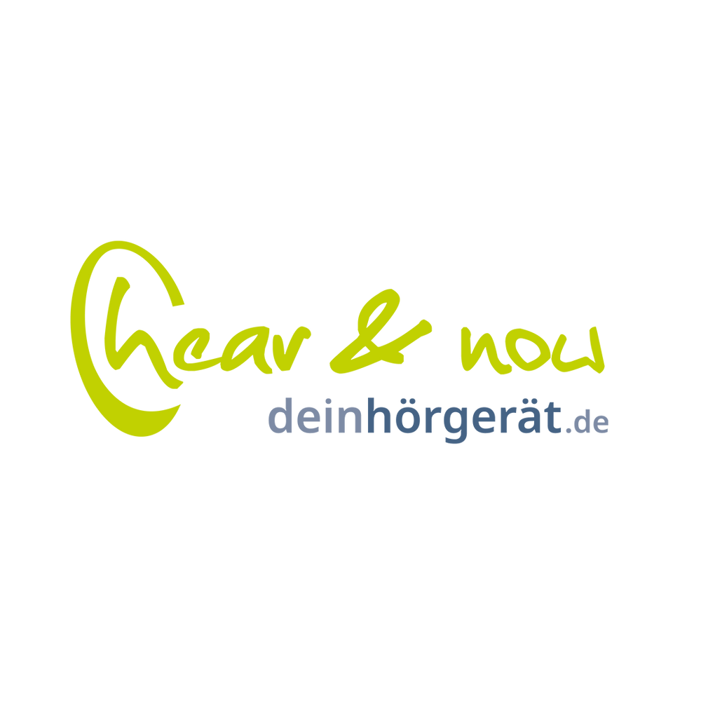 hear & now deinhoergeraet.de Social Media Logo