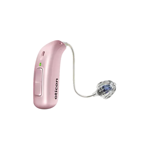 RIC-Hoergeraet Oticon Real miniRITE R hearpink