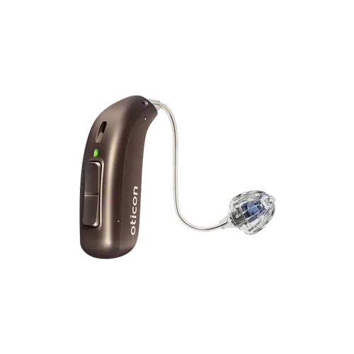 RIC-Hoergeraet Oticon Real miniRITE R nussbraun