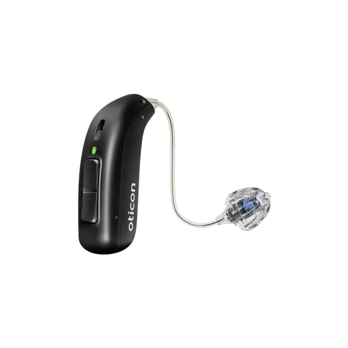 RIC-Hoergeraet Oticon Real miniRITE R perlschwarz