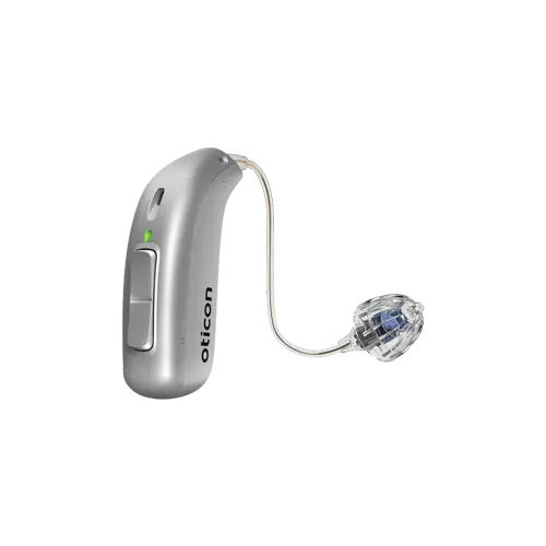 RIC-Hoergeraet Oticon Real miniRITE R platin