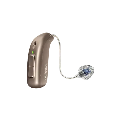 RIC-Hoergeraet Oticon Real miniRITE R siennabraun