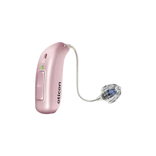 RIC-Hoergeraet Oticon Real miniRITE T hearpink