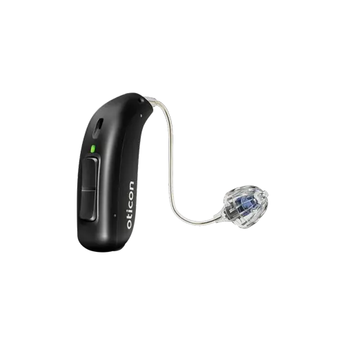 RIC-Hoergeraet Oticon Real miniRITE T perlschwarz
