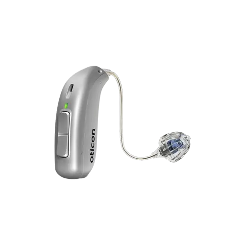 RIC-Hoergeraet Oticon Real miniRITE T platin