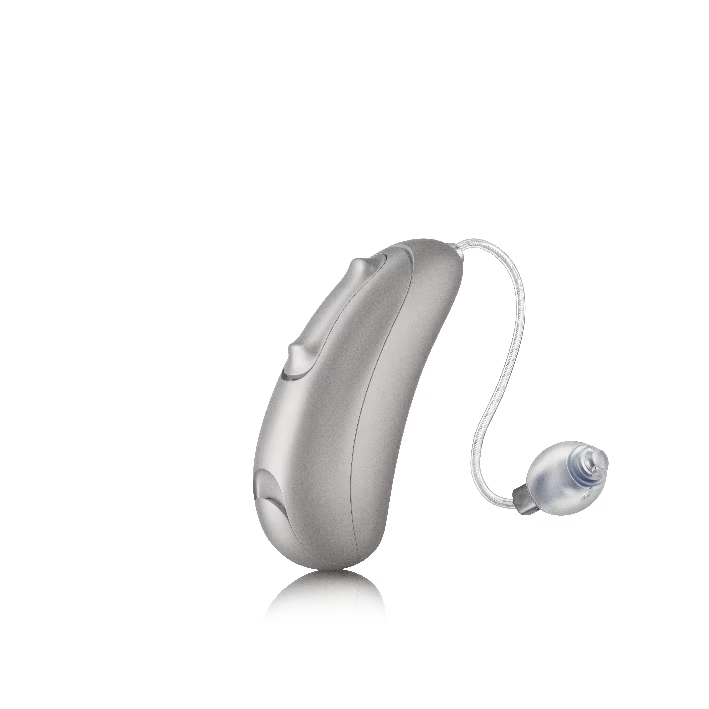 RIC-Hoergeraet Unitron Moxi V 312 prunkvolles Platin