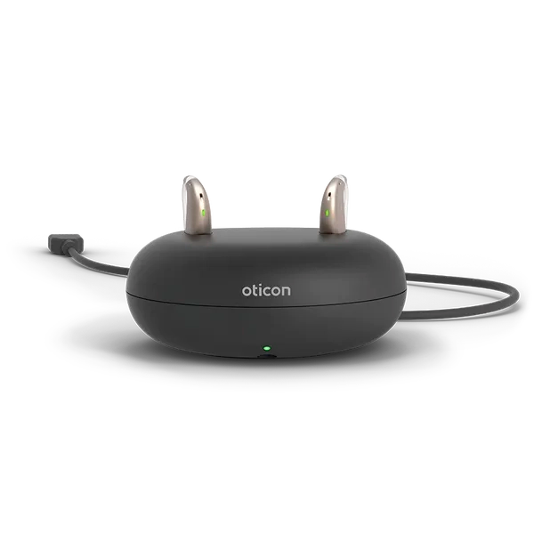Oticon Charger 1.0 miniBTE R mit Hoergeraeten