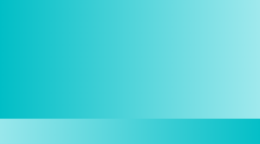 Farbverlauf in Türkis