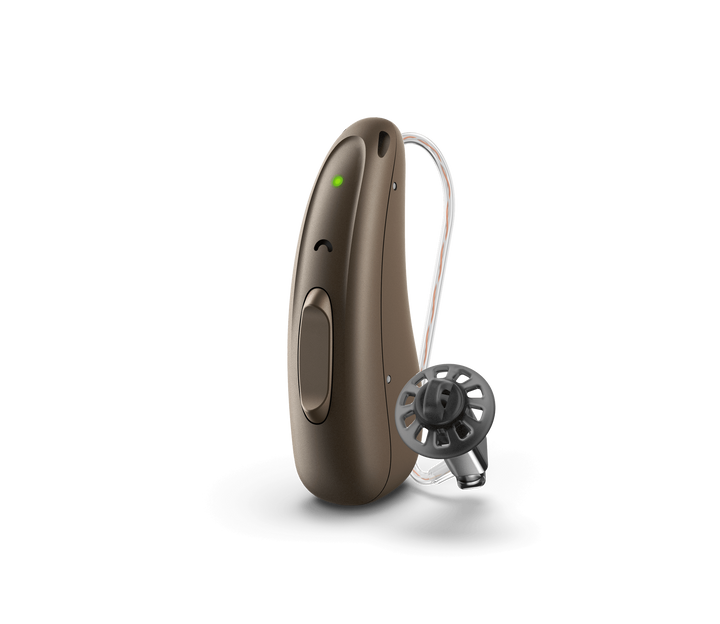 Hoergeraet Audio Service R Li T BC G8 dunkelbraun