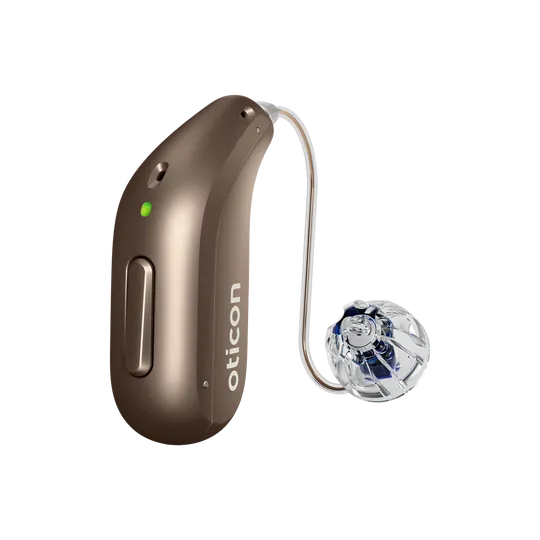 Hoergeraet Oticon Reveal miniRITE R nussbraun