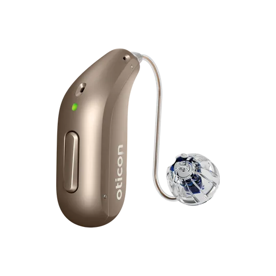 Hoergeraet Oticon Reveal miniRITE R siennabraun