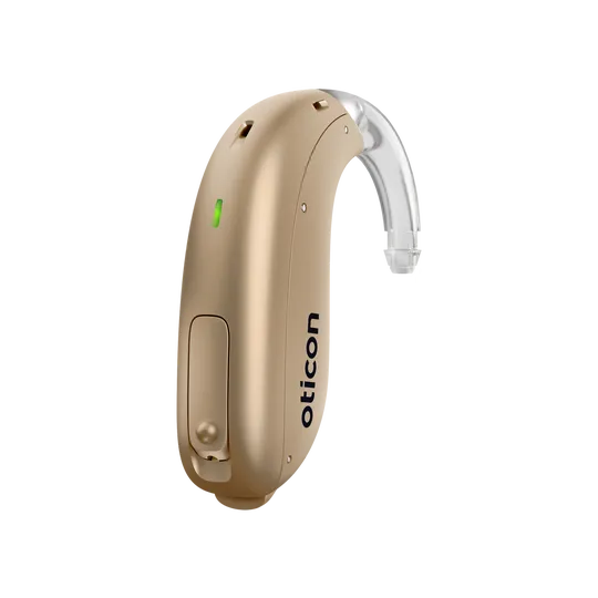 Hoergeraet Oticon Verit miniBTE T honigbeige