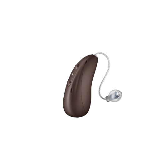 Hoergeraet Unitron Moxi S-R magisches Mahagoni