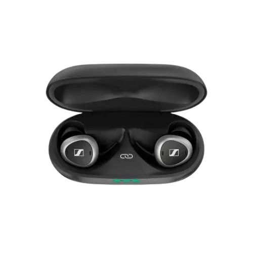 Sennheiser TV Earbuds in Ladeschale offen